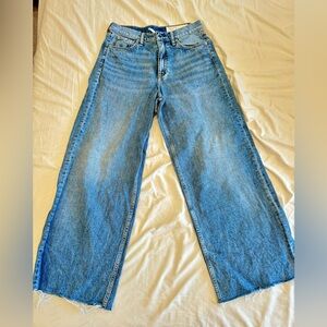 Rag and Bone cropped wide leg jeans. Size 27